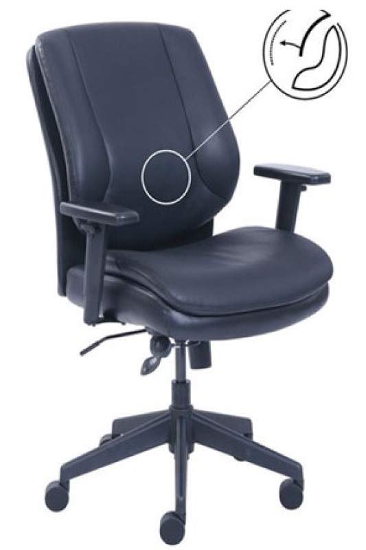 Blue computer chair